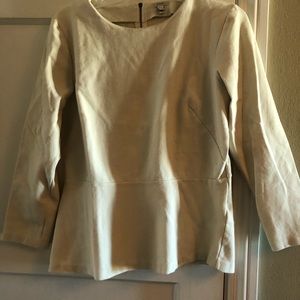 J Crew off white tee